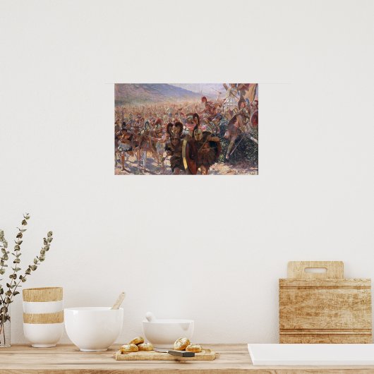 古代の戦士 ポスター (キッチン)