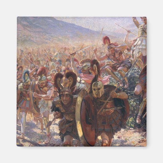 古代の戦士 マグネット (正面)