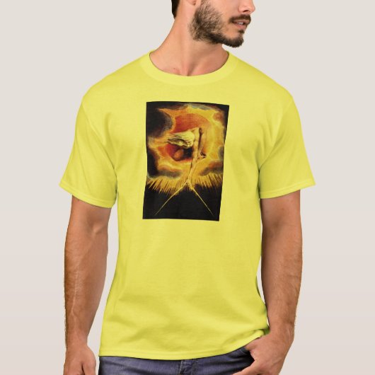 古代の日- William Blake Tシャツ (正面)