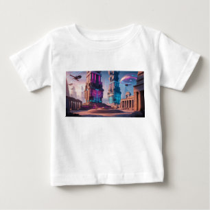 🔱古代の時代:次のための時代のないデザインモダン ベビーTシャツ