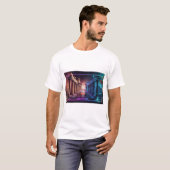 🔱古代の時代:次のための時代のないデザインモダン Tシャツ (正面フル)