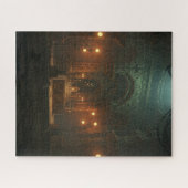 古代の暗い隠れた地下寺院 ジグソーパズル (横)