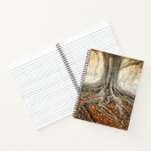 古代の木の根 ノートブック (内部)