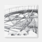 古代の歩道橋 マグネット (正面)