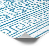 古代の歴史カスタムの誕生日パーティーブルートガ ポスター (角)