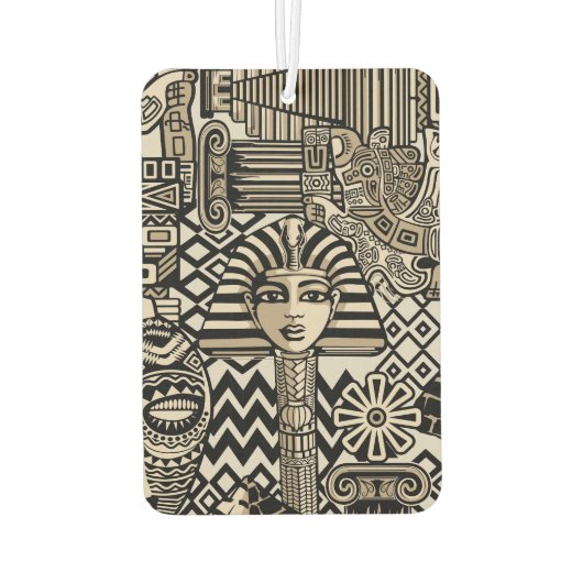 古代の歴史記号タトゥースタイル カーエアーフレッシュナー (裏面)