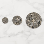 古代の歴史記号タトゥースタイル コンフェッティ (裏面)