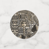 古代の歴史記号タトゥースタイル コンフェッティ (スモール正面)