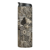 古代の歴史記号タトゥースタイル タンブラー (回転右)