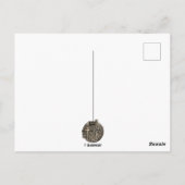 古代の歴史記号タトゥースタイル ポストカード (裏面)