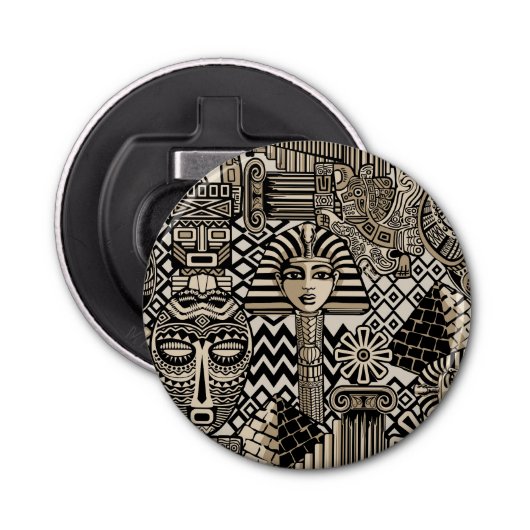 古代の歴史記号タトゥースタイル 栓抜き (正面)