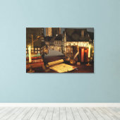 古代の水平キャンバス印刷 キャンバスプリント (インサイチュ (ウッドフロア))