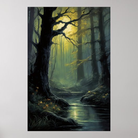 古代の沼地の美しいを忘れない ポスター (正面)