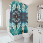 古代の波 シャワーカーテン (インサイチュ)