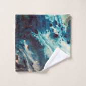 古代の波 バスタオルセット (ウォッシュタオル)