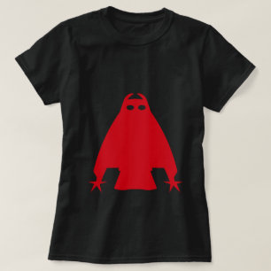 古代の洞窟の岩石版画の角フクロウ Tシャツ