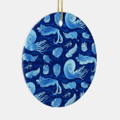 古代の海獣：トリロビテス、アノマロカリス… セラミックオーナメント (右)