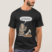 古代の発見 - 考古学者エクスプローラースピリット Tシャツ (正面)