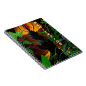 古代の知恵と仏陀の瞑想スパイラルノート ノートブック (右側)