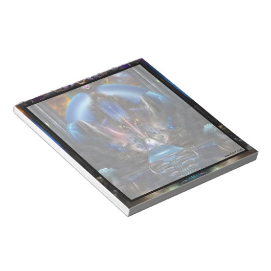 古代の知恵の光 ノートパッド (アングル)