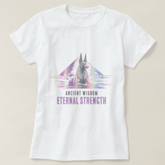 古代の知恵、永遠の力 - メタリック Tシャツ