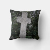 古代の石のクロスフォトクッション クッション (裏面)