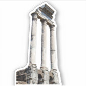 古代の石柱 シール (正面)