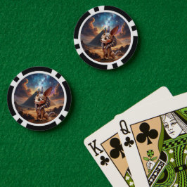 古代の砂の月の守護者。 ポーカーチップ