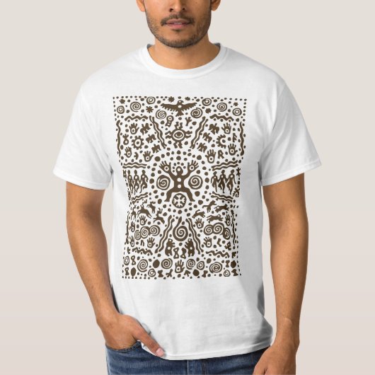 古代の碑文 #11 Tシャツ (正面)