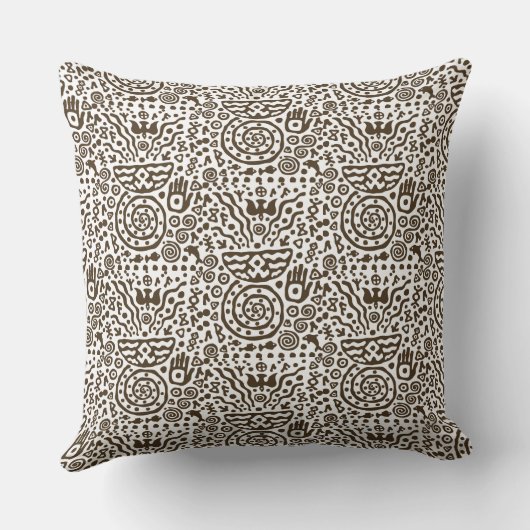 古代の碑文#14 クッション (裏面)