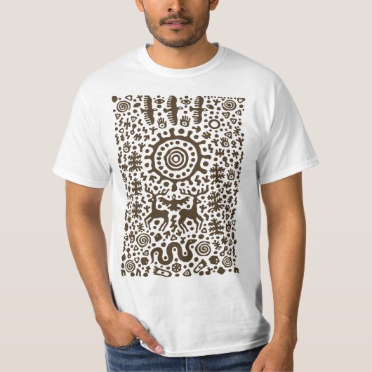 古代の碑文 #20 Tシャツ (正面)