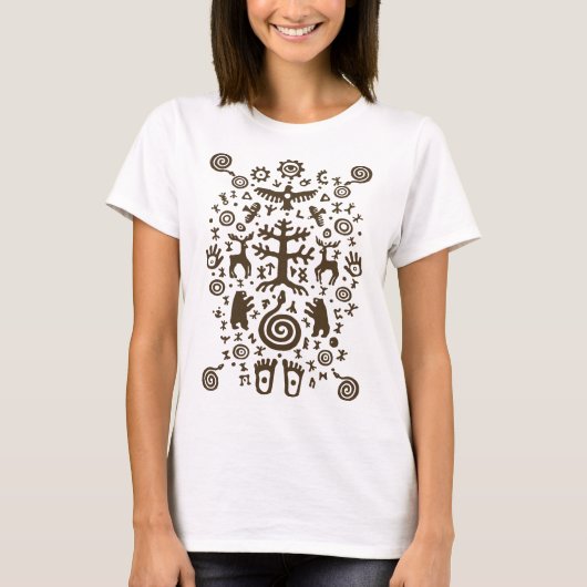 古代の碑文 #25 Tシャツ (正面)