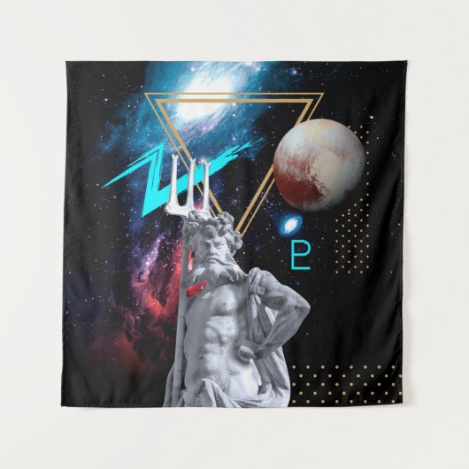 古代の神々と惑星：冥王星(gr. Hades) タペストリー (正面)