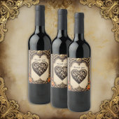 古代の神々の鼓動 ワインラベル