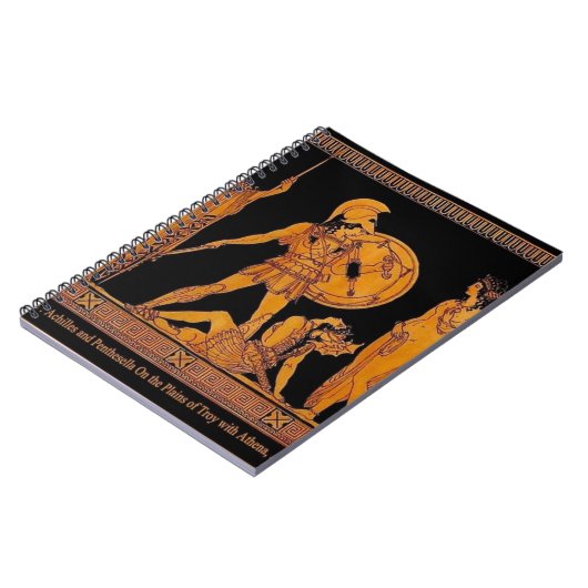 古代の神と女神のフリーズ – ギリシャ ノートブック (左側)