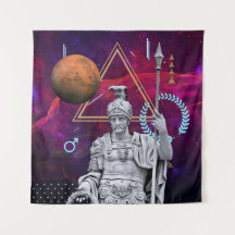 古代の神と惑星：火星(gr.アレス)