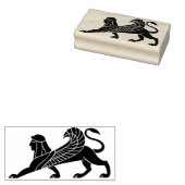 古代の神話の生物 ラバースタンプ (押印)