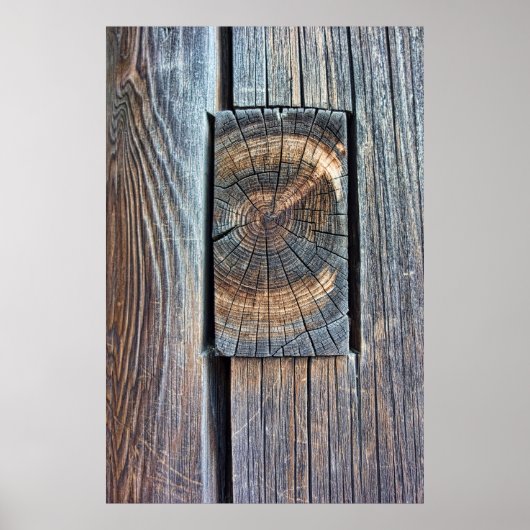 古代の穴とテノンの関節 – JAPAN ポスター (正面)