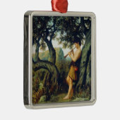 古代の羊飼い遊少年の笛 メタルオーナメント (右)