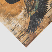 古代の翼のあるエジプトの女神 薄葉紙 (詳細)