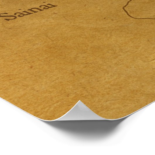 古代の聖地 ポスター (角)