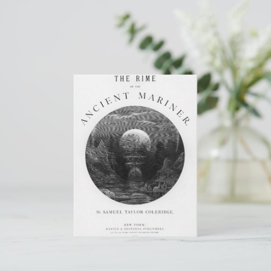 「古代の船員の娘」のタイトルページ ポストカード (スタンド正面)