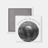 「古代の船員の娘」のタイトルページ マグネット (正面/裏面)