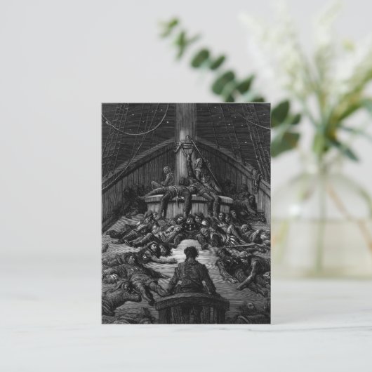 「古代の船員の娘」の場面3 ポストカード (スタンド正面)