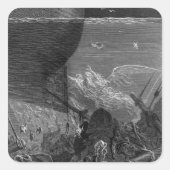 「古代の船員の娘」の場面 スクエアシール (正面)