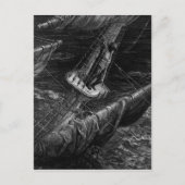 「古代の船員の娘」の場面 ポストカード (正面)