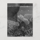 「古代の船員の娘」の場面 ポストカード (正面)