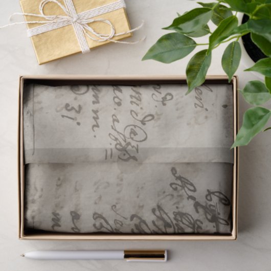 古代の色あせた羊皮紙紙の原稿の日記 薄葉紙 (ギフト)