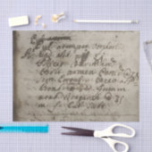 古代の色あせた羊皮紙紙の原稿の日記 薄葉紙 (クラフト)