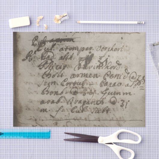 古代の色あせた羊皮紙紙の原稿の日記 薄葉紙 (クラフト)